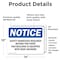 Signmission 10 in Height, 14 in Width, Vinyl Decal, Rectangle OS-2PACK-NS-D-1014-L-18213 - alternate 4